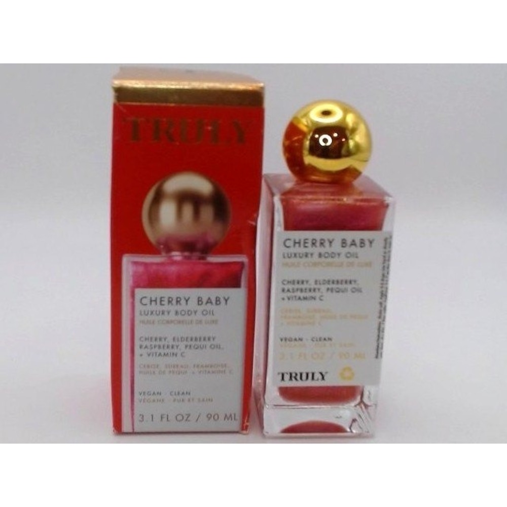 Truly - Cherry Baby Luxury Body OIl, 3.1 Fl Oz, BRAND NEW IN BOX